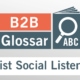 Glossarbeitrag - Was ist Social Listening?