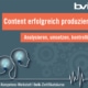 Key Visual zum Kurs "Content erfolgreich produzieren!"