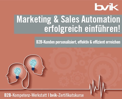 Key Visual von Marketing- und Sales-Automation im B2B