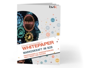 Cover bvik-Whitepaper "Markenkraft im B2B"