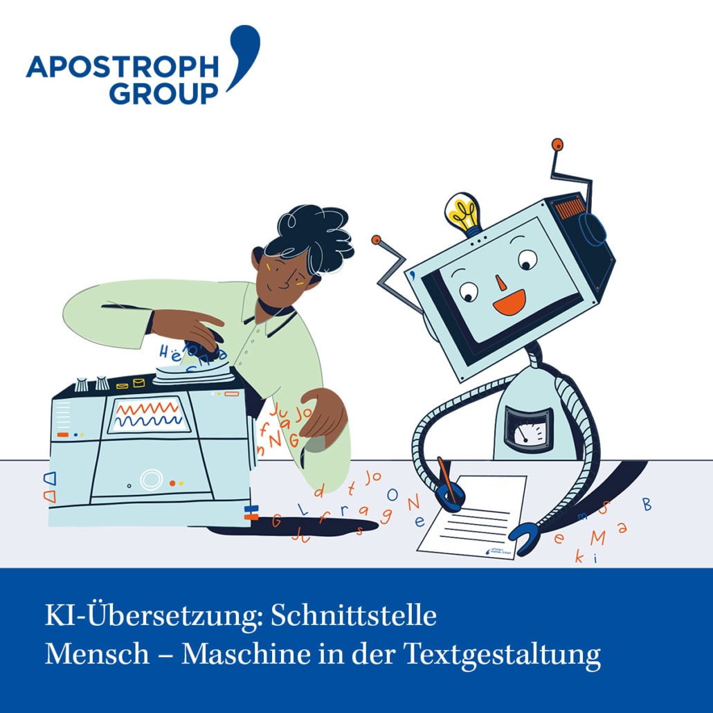 KI-Übersetzung Apostroph