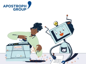 KI-Übersetzung Apostroph