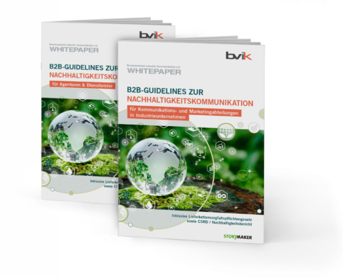 Guidelines zur Nachhaltigkeitskommunikation im B2B - Cover