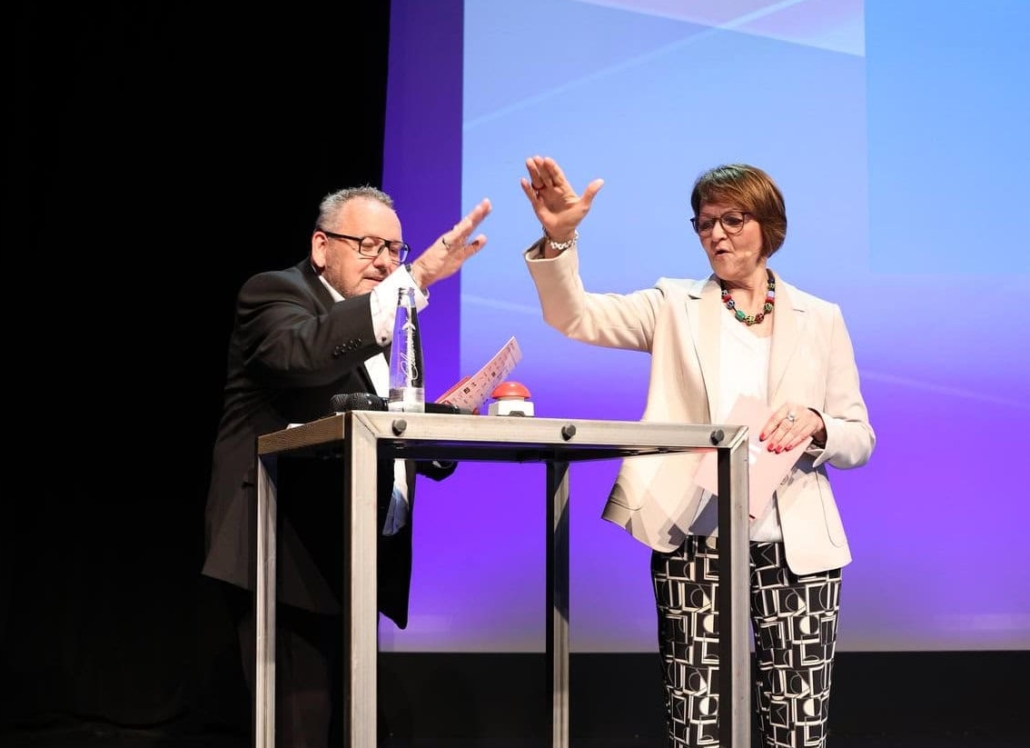 Kai Halter & Silke Lang buzzern